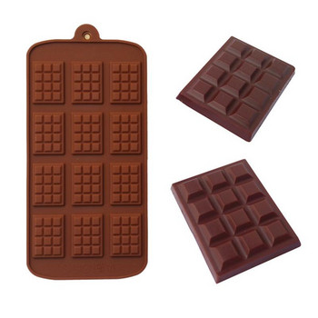 Καλούπι σιλικόνης για σοκολάτες με μέγεθος 21,5 * 11,5 * 2,5CM