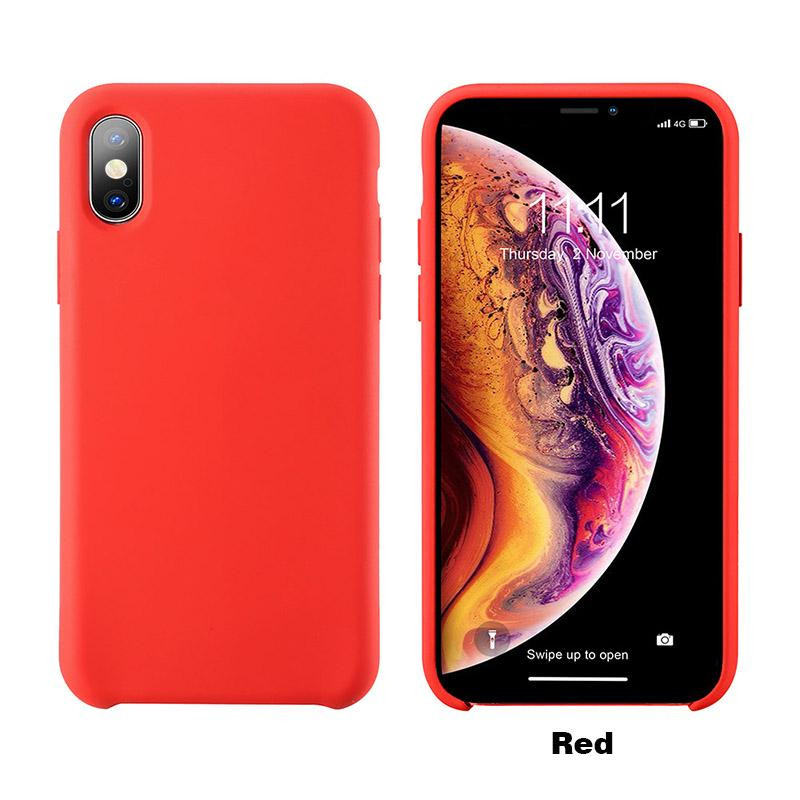 Eredeti ütésálló tok Iphone XS-hez sárga, kék, piros, zöld, rózsaszín és fekete színben