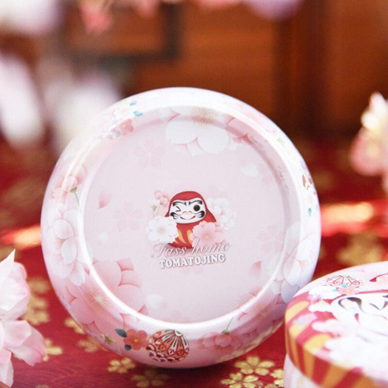 Ünnepi húsvéti doboz cukorkának és tojásnak, kerek formában