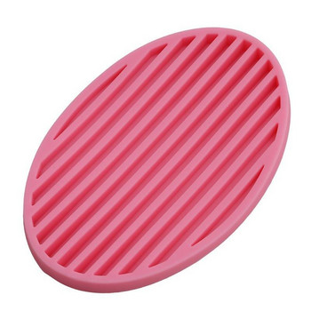 Цветна силиконова поставка за сапун с размер 12x8.3см