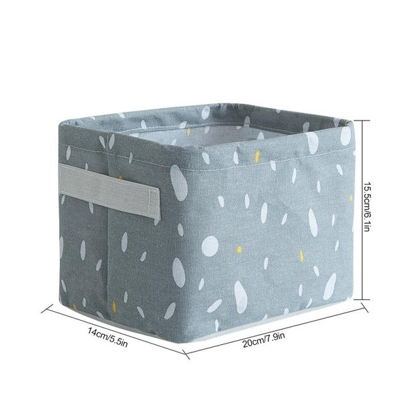 Vászontextil rendszerező a holmik tárolására