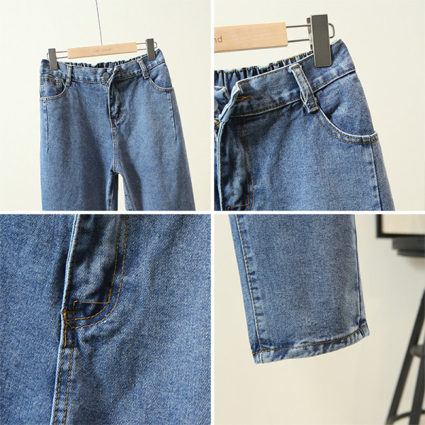 Női farmer magas derékkal - egy új modell 4XL méretig