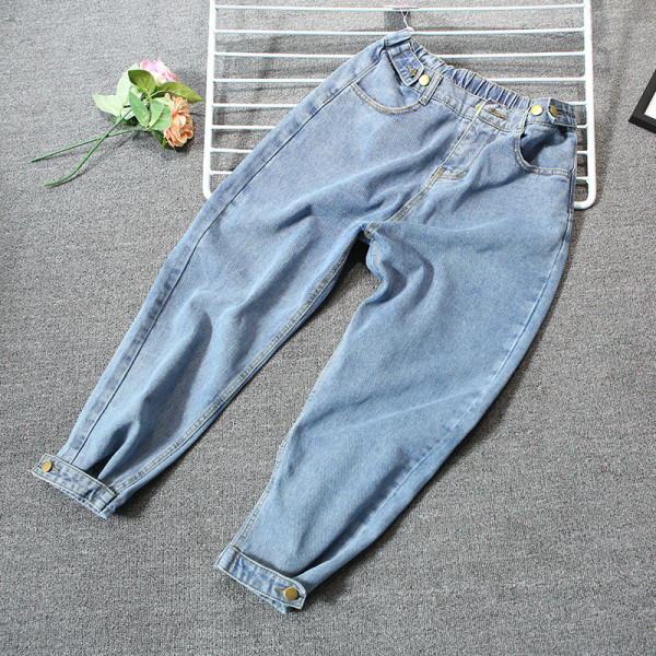 Moodsad kõrge vöökohaga naiste teksad – suurused kuni 5XL