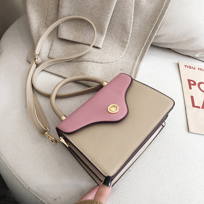 Casual γυναικεία τσάντα σε μαύρο, κόκκινο, καφέ, ροζ και μπεζ χρώμα