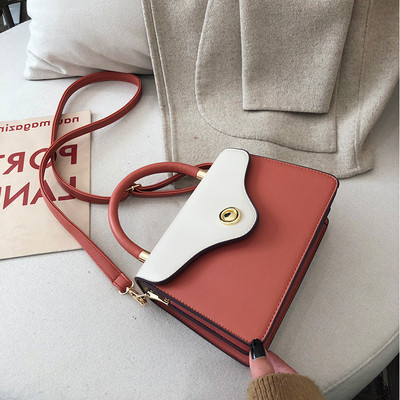 Casual γυναικεία τσάντα σε μαύρο, κόκκινο, καφέ, ροζ και μπεζ χρώμα