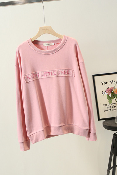 Νέο μοντέλο γυναικεία μπλούζα  με μακριά μανίκια και οβάλ ντεκολτέ