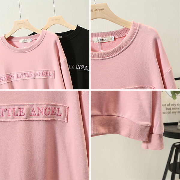 Νέο μοντέλο γυναικεία μπλούζα  με μακριά μανίκια και οβάλ ντεκολτέ