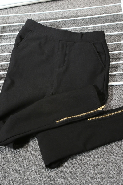 Új modell női nadrág cipzárral és zsebbel