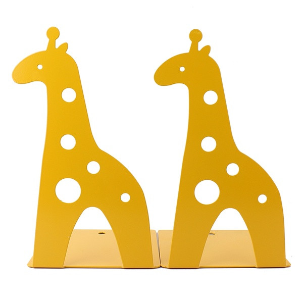 Zsiráf formájú fém állvány könyvek és folyóiratok számára