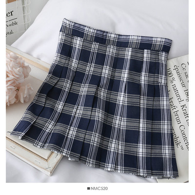 Нов модел дамска плисирана пола - висока талия