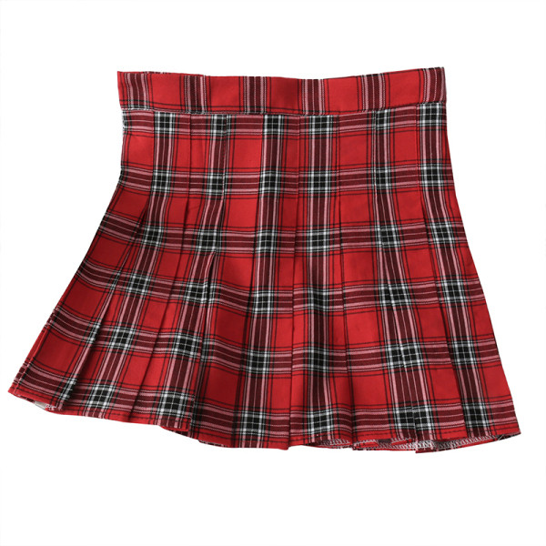 Нов модел дамска плисирана пола - висока талия