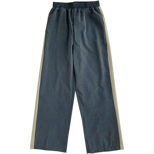 Stiilsed naiste laiad mudelpüksid kõrge elastse vöökoha ja värvilise äärisega