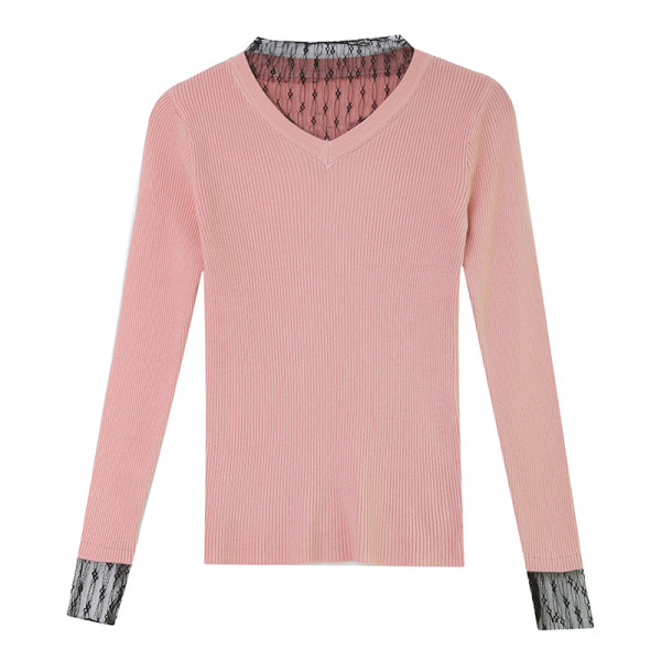 Lezser női blúz kordbársony mezből, csipkerészekkel