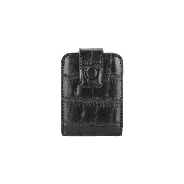 Малък преносим кожен калъф с огледало подходящ за съхранение на червило