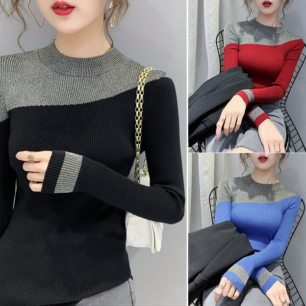 Αδυνάτισμα μπλουζάκι κυρία με κορδόνια με κορδόνι με μισό ύψος γιακά