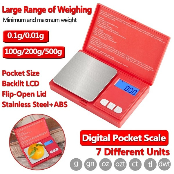 Прецизна кухненска везна с капак, LCD дисплей и седем различни единици за измерване