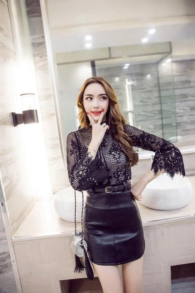 Νέο μοντέλο γυναικεία μπλούζα με κολάρο