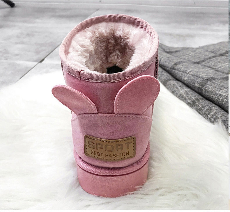 Őszi-téli női csizma puha béléssel, lapos talppal