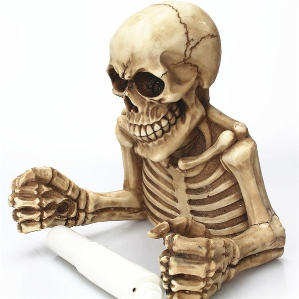 Retro držač kuhinjskog papira s dizajnom kostura