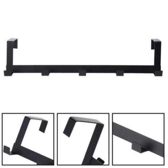 Daugiafunkcinė kabykla miegamajam, vonios kambariui, drabužinei, prieškambariui, skirta mažesnėms nei 4,5 cm storio durims