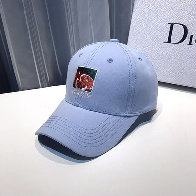 Καθημερινό γυναικείο καπέλο με κορδόνι και κέντημα με την επιγραφή `IT IS TASTY`