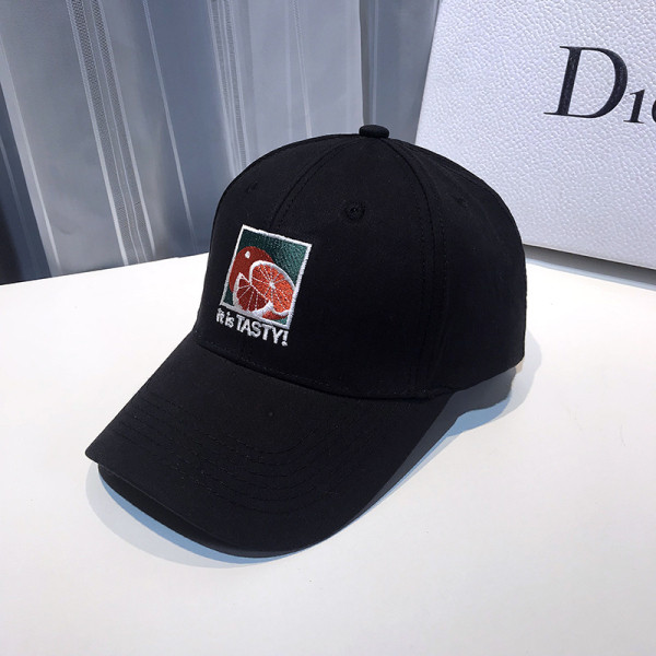 Καθημερινό γυναικείο καπέλο  με κορδόνι και κέντημα  με την επιγραφή `IT IS TASTY`