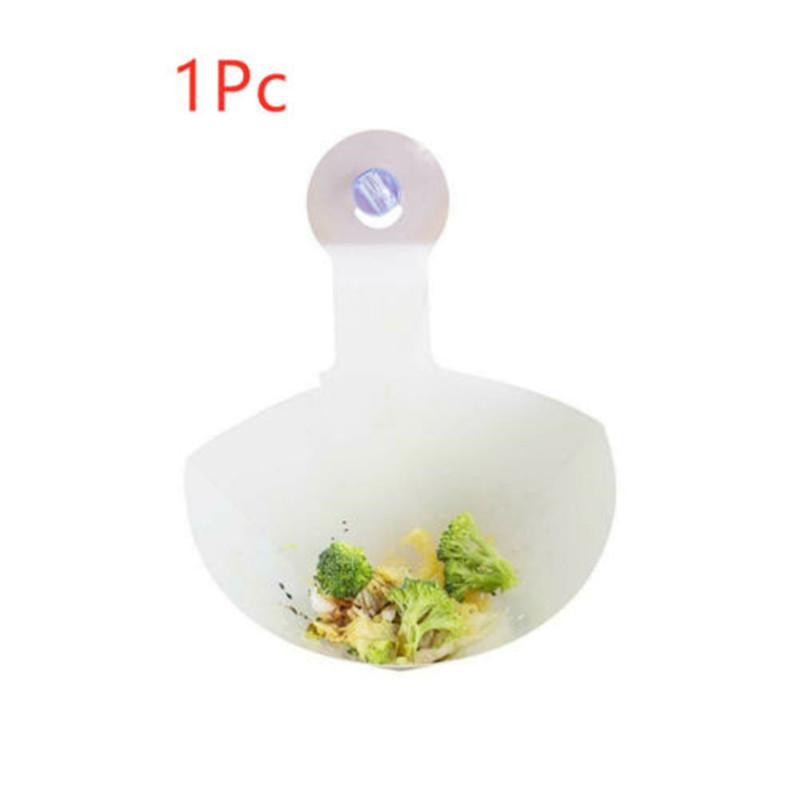 Sulankstomas plastikinis prietaisas virtuvės kanalizacijai stambesnėms atliekoms surinkti