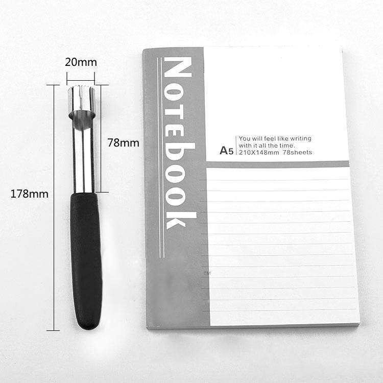 Alat od nehrđajućeg čelika za uklanjanje sjemenki voća - bilo koja boja