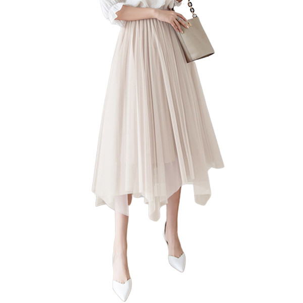 Novi model plisirane suknje od baršuna i tila