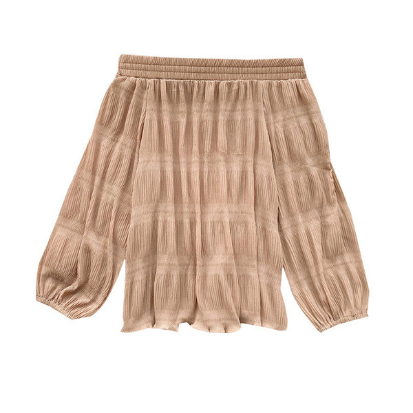 Modern női blúz széles modell, leesett ujjakkal