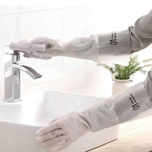 Hidegálló, csúszásmentes konyhai kesztyű mosogatáshoz