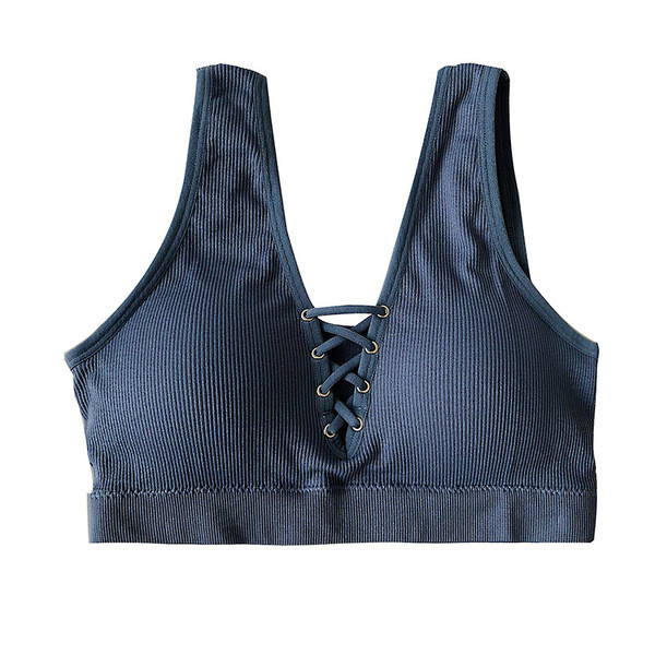 Napi női melltartó széles pántokkal és keresztkötésekkel