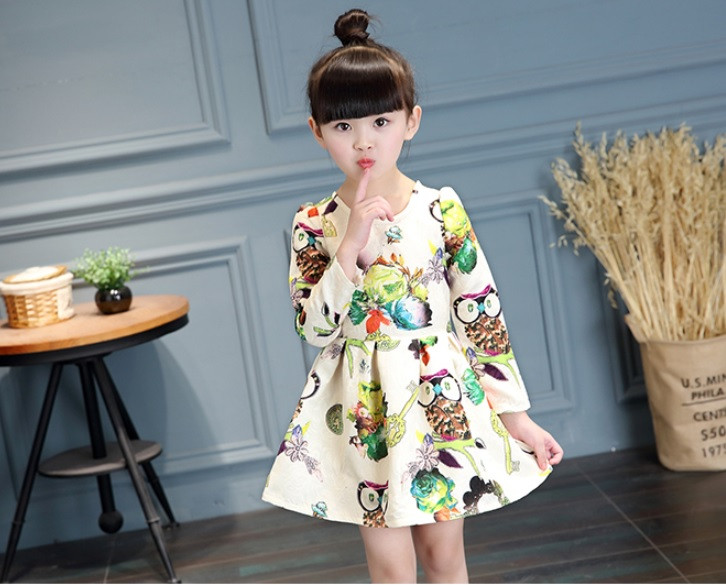 Детски рокли в различни свежи десени